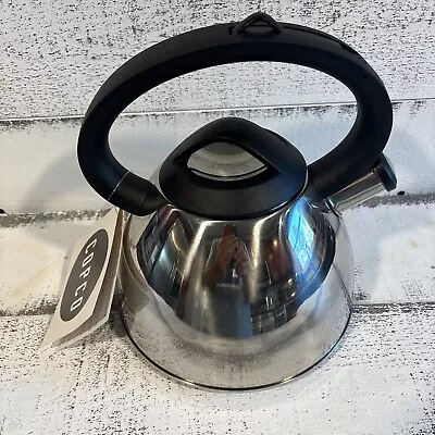 Vtg 2004 Copco Tea Kettle Stainless Steel Water Boiler Teapot NEW WITH TAGS • $23.99