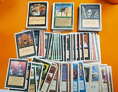 Vintage Magic The Gathering White Bordered Card Lot 200 Cards • $20.98