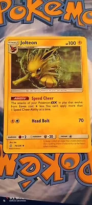 Pokémon TCG Jolteon Sun & Moon - Cosmic Eclipse 70/236 Regular Uncommon-NM • $1.20