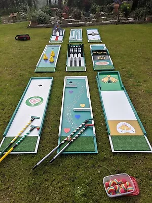 9 Hole Crazy Golf Course With Obstacles. (Wedding Set.) • £1895