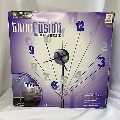Time Fusion Designer Floor Clock New Six Feet • $65