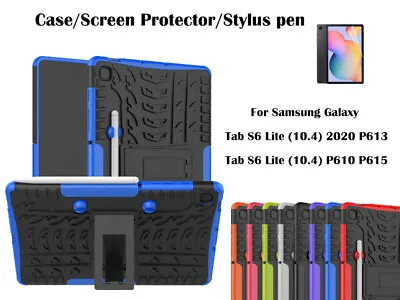 $4.99 • Buy Heavy Duty Tradesman Stand Case For Samsung Galaxy Tab S6 Lite 10.4  (2022) P613