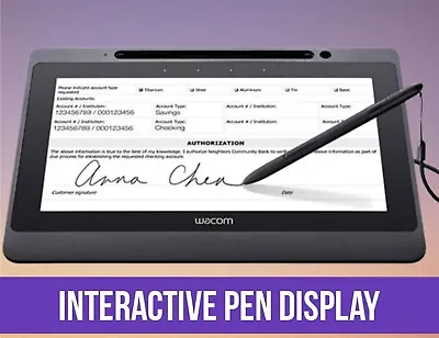 Wacom DTU-1141B 10.1  Full HD Digitizer Interactive Pen Display • $85.95