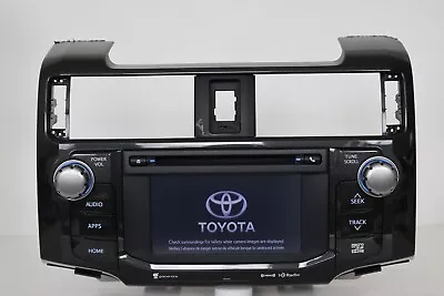 2014 - 2019 Toyota 4Runner OEM GPS Navigation Gracenote HD XM Radio MP3 86100-35 • $486