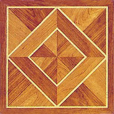 Wood Vinyl Floor Tile 20 Pcs Self Adhesive Flooring - Actual 12'' X 12'' • $26.99