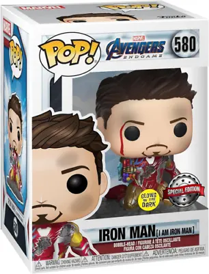 Funko POP! Marvel: Marvel Avengers Endgame - I Am Iron Man - Metallic -... • £30.99