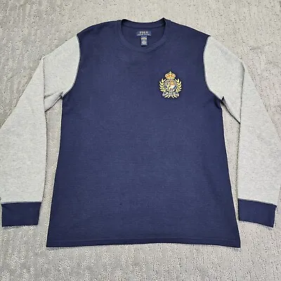POLO Ralph Lauren Thermal Sleepwear Shirt Mens Sz. L Long Sleeve • $17.14