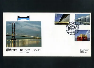 £2.99 • Buy 1983 HAWKWOOD FDC 25th May Engineering Achievement Humber Bridge Hull (s+) Z