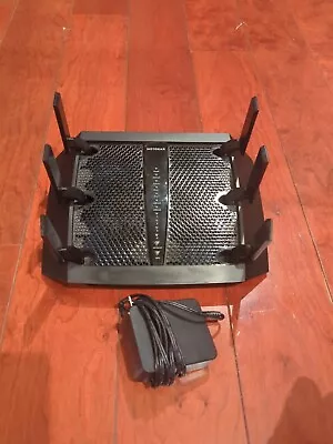 NETGEAR Nighthawk X6S Smart Wi-Fi Router R8000P AC4000 Tri-Band TESTED WORKS • $13.20