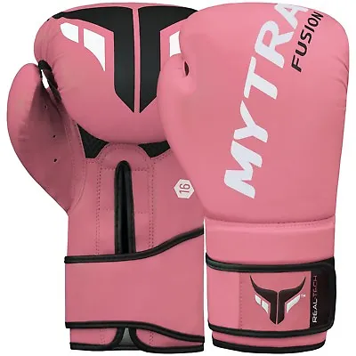 Mytra Fusion Real Tech Boxing Gloves MMA Muay Thai Training Sparring Gloves • $24.99