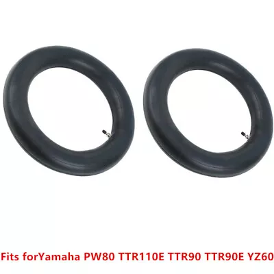 2 Pcs 80/100-12 3.00-12 Inner Tube Tires For Yamaha PW80 YZ50 YZ60 TTR90 TTR110 • $14.95