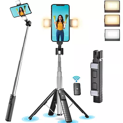 Selfie Stick Bluetooth Remote Phone Holder Tripod Stand For IPhone Universal • £11.89