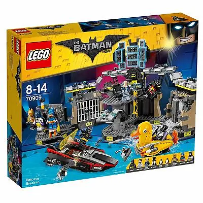 Lego Batman Movie DC 70909 BATCAVE BREAK-IN Penguin Bruce Wayne Suits Alfred NEW • $341.99