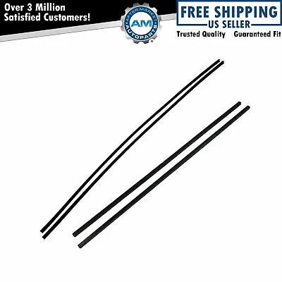 Door Glass Run Channel Weatherstrip Kit Set For 51-54 Chevy GMC C/K Pickup • $106.91