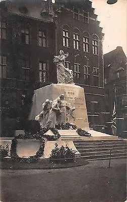BR74933 A Miss Edith Cavell Monument London   Real Photo  Uk • £15