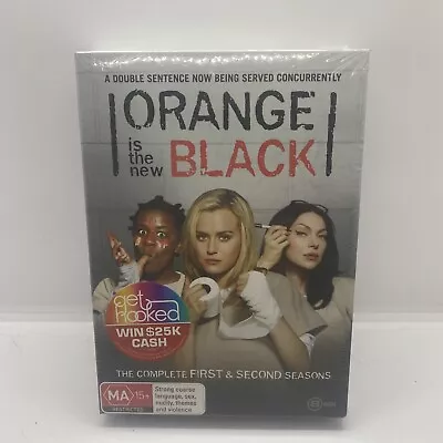 Orange Is The New Black Season 1 2 | Boxset Region 4 Brand New Sealed Free Post • £12.44