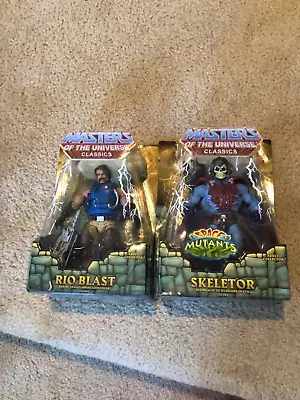 Masters Of The Universe Motu Classic Rio-blast And Space Skeletor Lot • $39.99