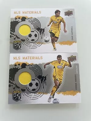 2009 Upper Deck MLS Materials - 2 Card Lot (Chad Marshall/Robbie Rogers) • $13.57