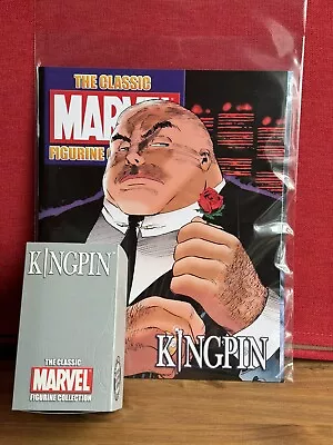 The Classic Marvel Figurine Collection Special Kingpin New & Sealed Complete • £46.50