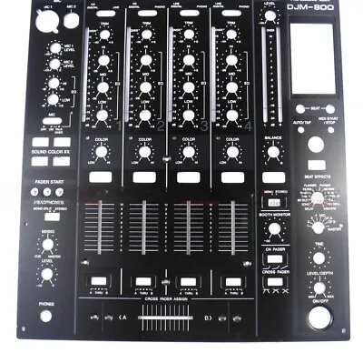 1set NEW Pioneer Mixer Front Panel Complete Panel For DJM800 DJ Mixer • $98