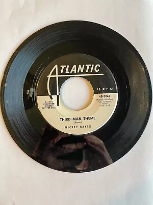 Mickey Baker - Third Man Theme / Baia 7  Single 45 RPM • $3.99