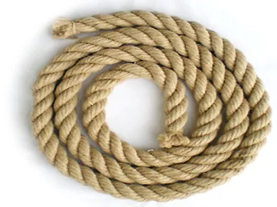 Cat Scratching Post Natural Jute Sisal Rope Coils Garden Decking Pet Toy Fender • £4.34