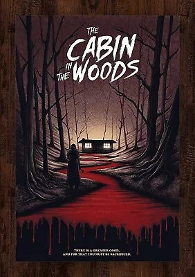 The Cabin In The Woods Limited Mondo Movie Poster Giclee Print #/225 24x36 • $129