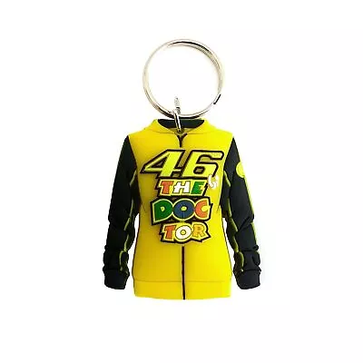 VR46 Keychain For Men Moto GP Racing Vr46 Doctor Rossi Biker Fans Keychains Pack • $15.58