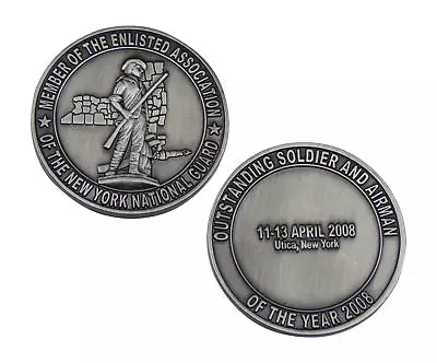 EANYNG Outstanding Soldier And Airman Of The Year 2008 Challenge Coin • $15.95