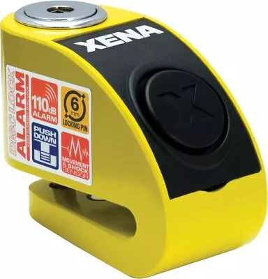 Xena Intelligent Security XZZ6L Alarm Disc Lock Yellow • $72.66