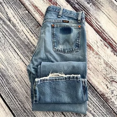 Vintage Wrangler Men’s Perfectly Distressed Jeans • $45
