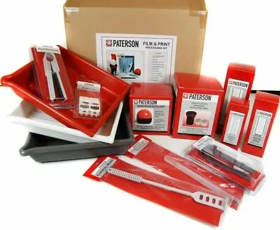 Paterson Photographic Darkroom Film And Print Processing Kit :  PTP 572  : • £94.99