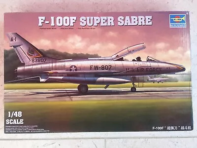 Trumpeter F-100F Super Sabre 1:48 02840 Model Kit • £25