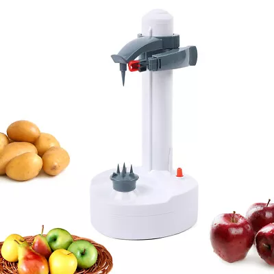 New Electric Vegetable Fruit Potato Peeler Automatic Rotate Skin Peeling Machine • £16.07