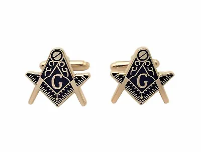 £4.90 • Buy New Masonic G Cufflinks Masons Regalia Gift Smart Shirt Suit Freemason