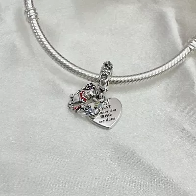 Pandora Winnie The Pooh & Piglet Disney Double Dangle Sterling Silver Charm S925 • £9.99