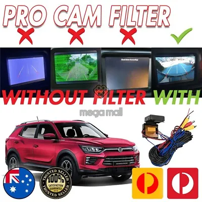 $65 • Buy Filter FOR SSANGYONG Car Rear View Parking Reverse Camera Power Relay