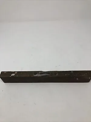 Vintage Wood & Metal 12  Level W/ Ruler Markings • $7.95