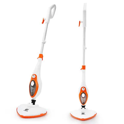 1500W Upright & Handheld Steam Mop Cleaner 12-in-1 Floor Carpet Window Steamer • £37.89