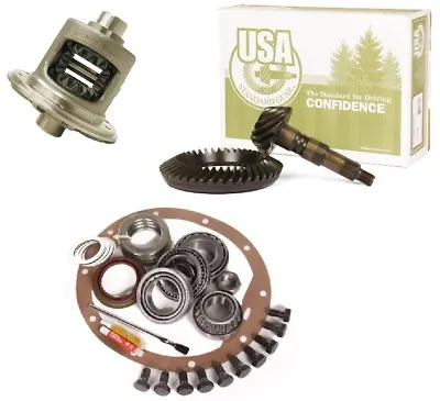 87-96 Jeep YJ XJ Dana 30 Reverse 4.88 Ring And Pinion Open Carrier USA Gear Pkg • $467.90