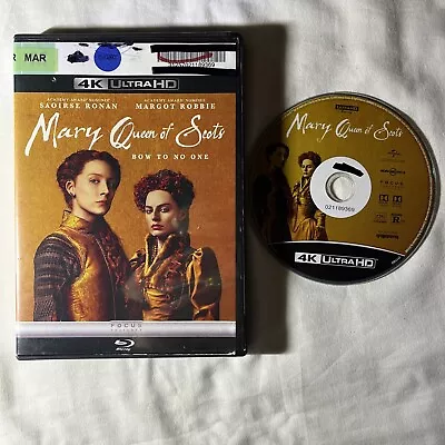 Mary Queen Of Scots (Ultra HD 2018) • $11.99