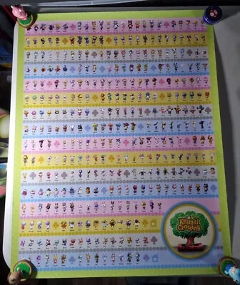 Club Nintendo Animal Crossing New Leaf Poster #83213A  2012-2013 • $24.99