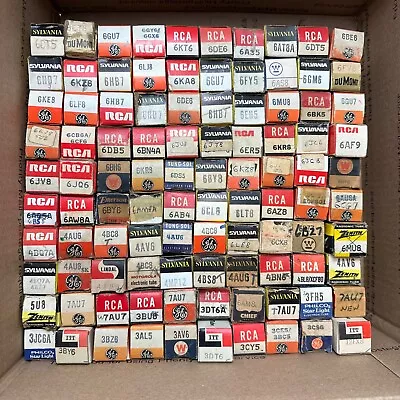 $24.99 • Buy Lot Of 100 - Vacuum Tubes Vintage NOS Tubes