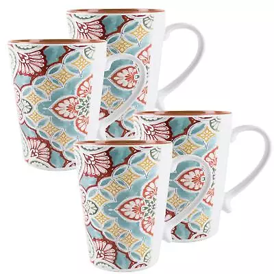 Purely Home Rio Corte Outdoor/Camping/BBQ - Plastic/Melamine Mugs X 4 • £25.09