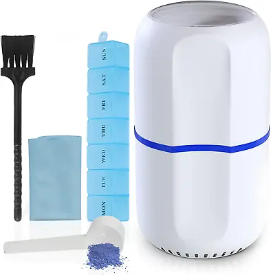 Electric Pill Crusher Grinder - Fine Powder Electronic Pulverizer For Small & La • $47.99