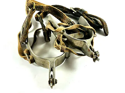 Authentic Western Cowboy Rodeo North & Judd Anchor Spurs KANSAS • $249.99