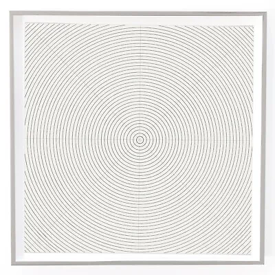 Sol Lewitt Untitled 1973 Hand Signed Numbered Lithograph Limited Edition Framed • $2750