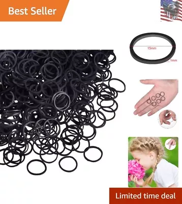 1000 Mini Rubber Bands - Good For Hair Braiding Ponytails & Wedding Hairstyles • $8.99