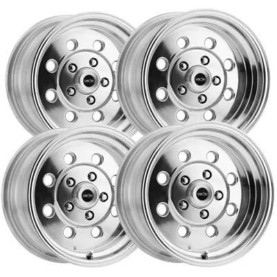 (Set Of 4) Staggered Vision 531 Sport Lite 15  5x4.75  Polished Wheels Rims • $547.99