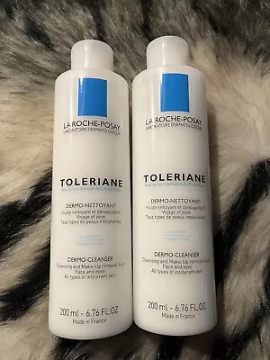 La Roche Posay Toleriane Dermo Cleanser Fluid 400ml Exp 9/24+ 2pc • $34.99